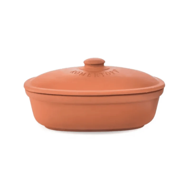 Panera ovalada de terracota Römertopf