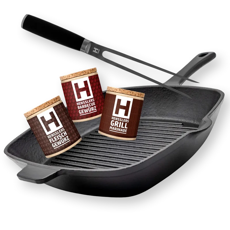 HENSSLERS Grillprofi Set