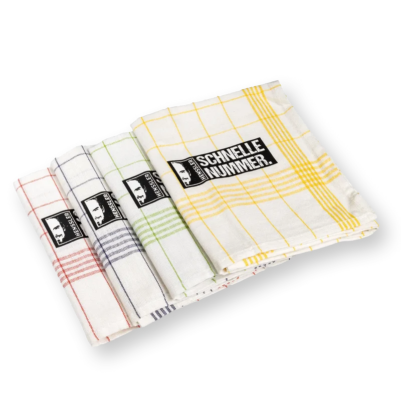 HENSSLERS Geschirrtücher 4er Set