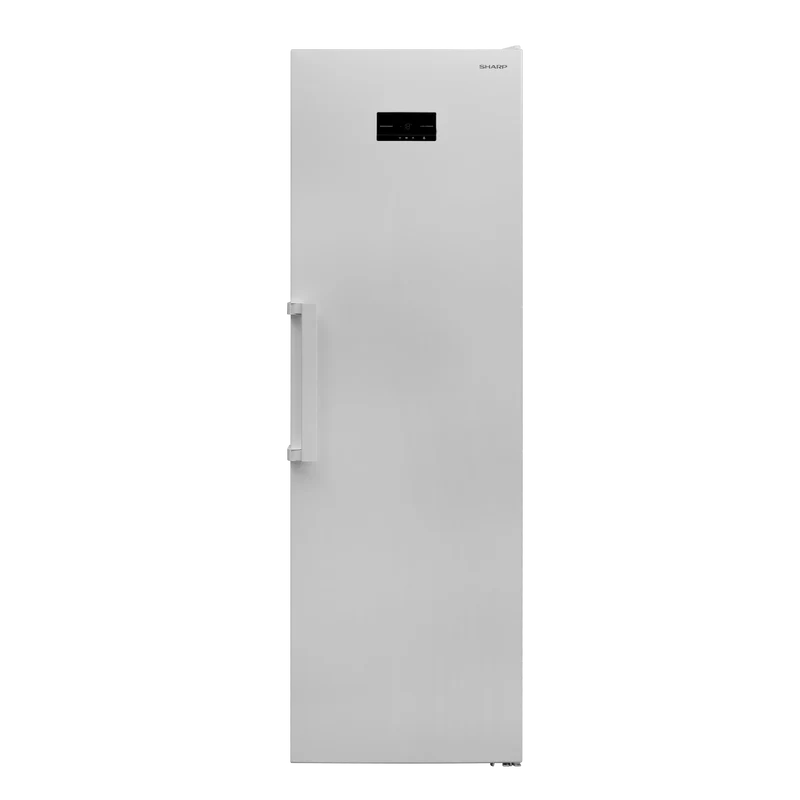 SHARP SJ-SC41CHXWE-EU 60cm NF Upright Freezer with E Class, 279 L