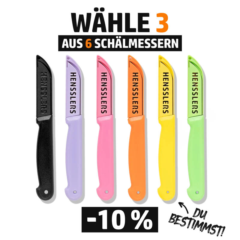 HENSSLERS Schälmesser - MIX & MATCH