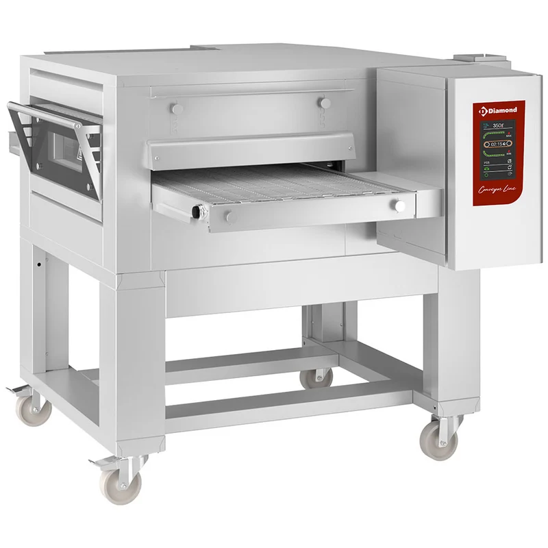 Gas Kettenbandofen Umluft 500 mm - TOUCH SCREEN - FTGV50/85-NT