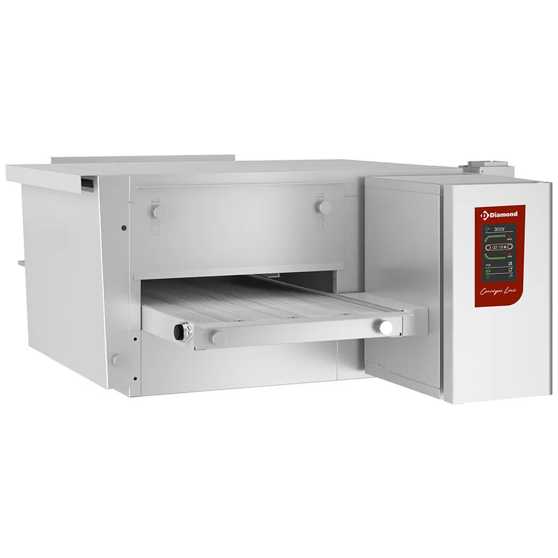 Gas Kettenbandofen Umluft 400 mm - TOUCH SCREEN - FTGV40/58-NT