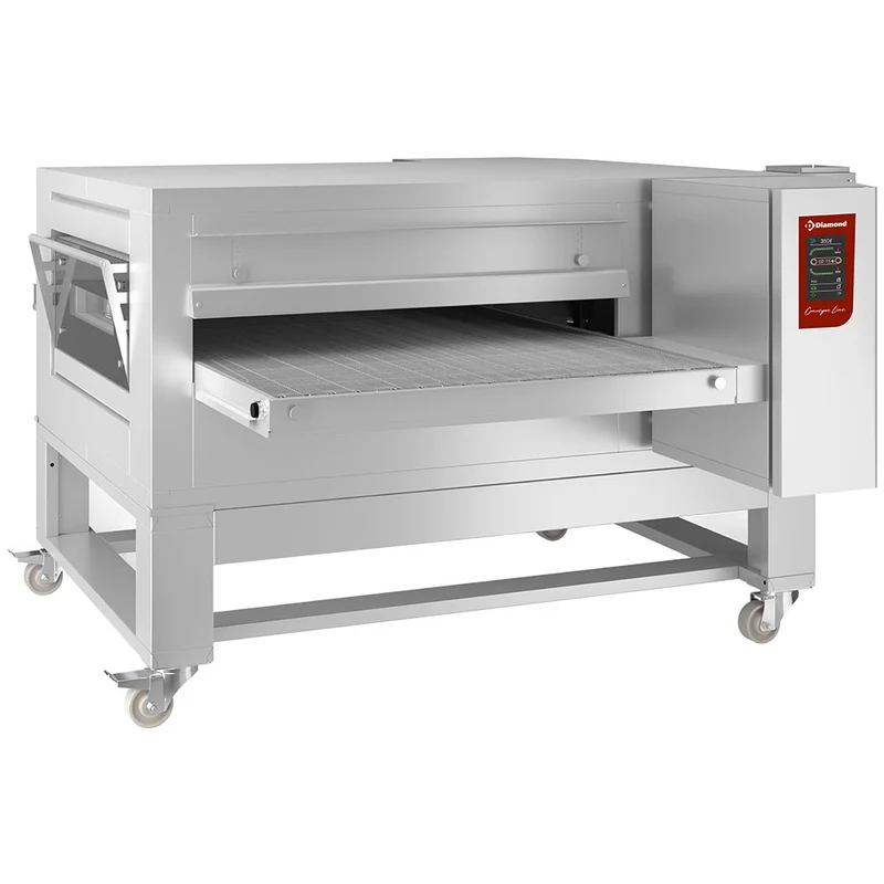 Gas Kettenbandofen Umluft 1000 mm - TOUCH SCREEN - FTGV100/130-NT
