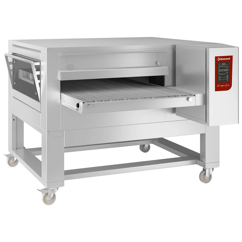 Elektro Kettenbandofen Umluft 800 mm - TOUCH SCREEN - FTEV80/120-NT