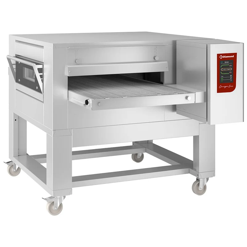 Elektro Kettenbandofen Umluft 650 mm - TOUCH SCREEN - FTEV65/110-NT