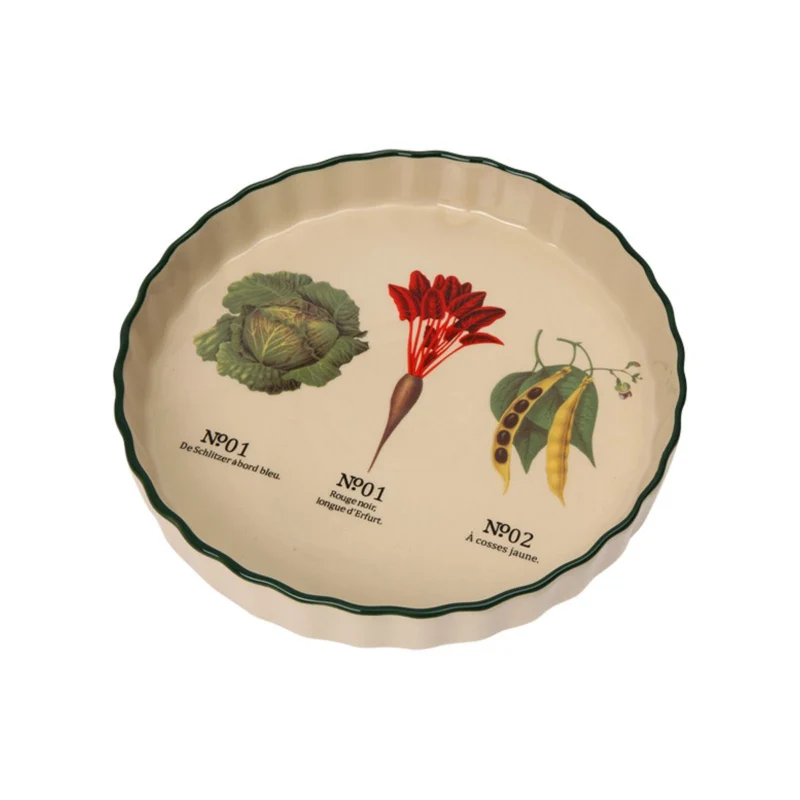 Fuente de horno de gres Vegetables Dexam