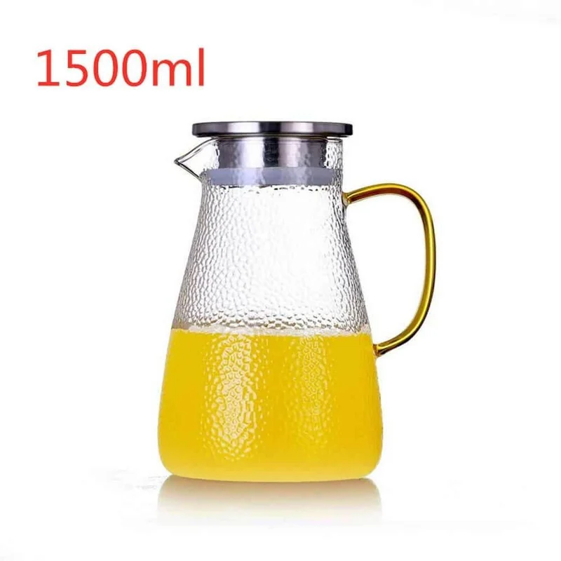 Hochwertige Glas Karaffe - mit Filter (Zwei Größen)