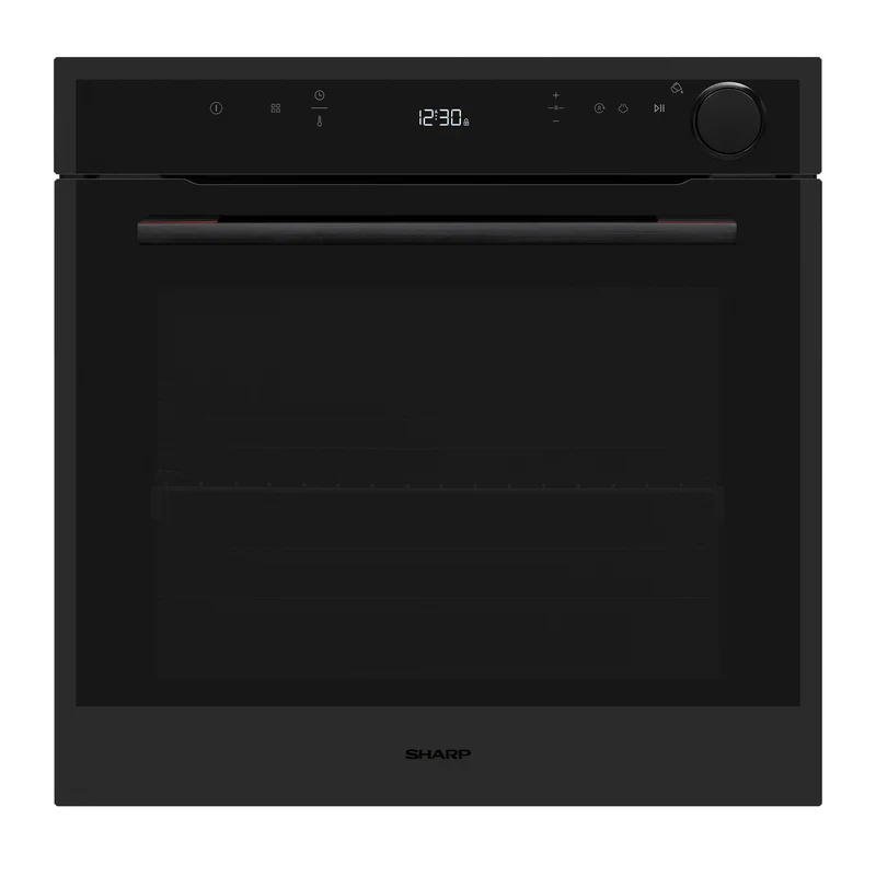 Sharp KA-73F68BNH-EU Built-In 78lt. Steam Assisted Multifunction Oven, Matte Black