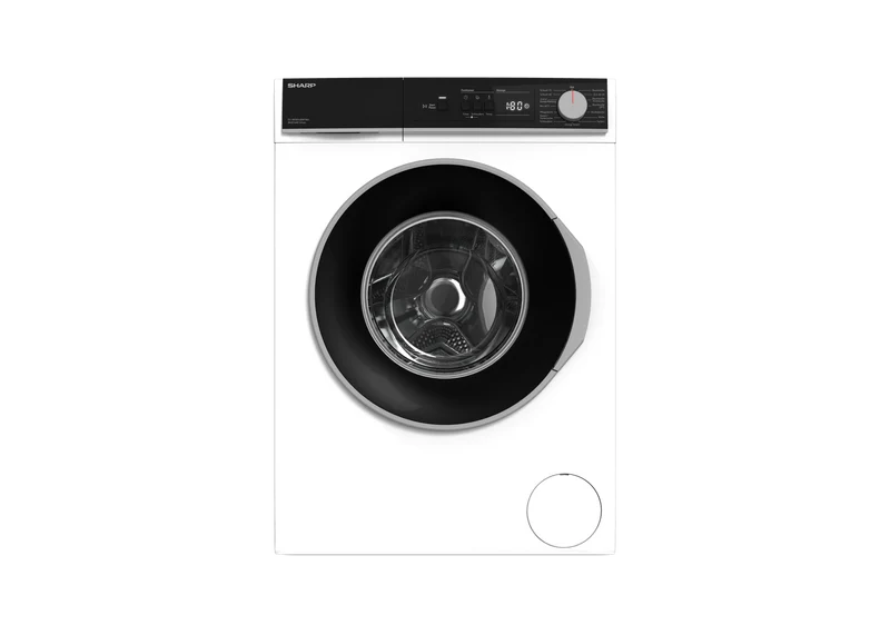 SHARP ES-NFA814BW1NA-DE Freestanding Washing Machine 8 kg 1400 RPM A Class with Advanced Inverter Motor Technology