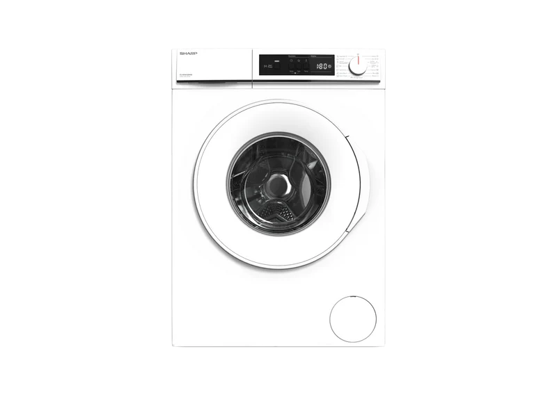 SHARP ES-NFA814BWNA-EE Freestanding Washing Machine 8 kg 1400 RPM A Class with Advanced Inverter Motor Technology
