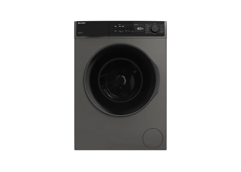 SHARP ES-SFB812YAA-PL Freestanding Washing Machine 8 kg 1400 RPM A Class with Slim Depth