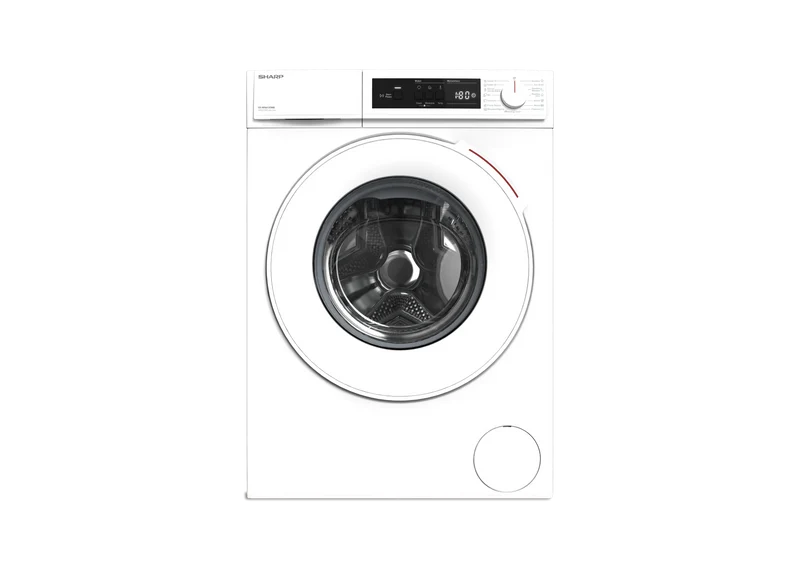 SHARP ES-NFA612DWB-PL Freestanding Washing Machine 6 kg 1200 RPM B Class with Slim Depth