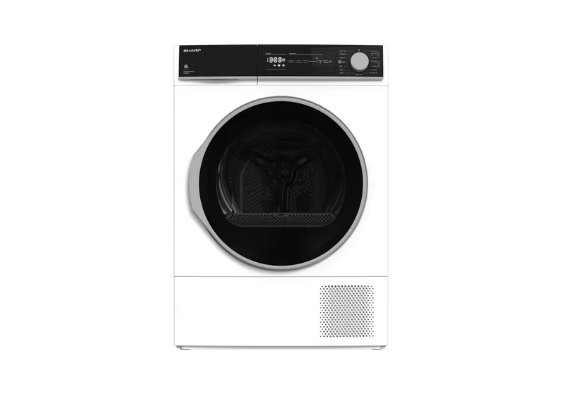 SHARP KD-NHH0S7GW21-EN Freestanding Tumble Dryer 10 kg A++ with Heat Pump Technology