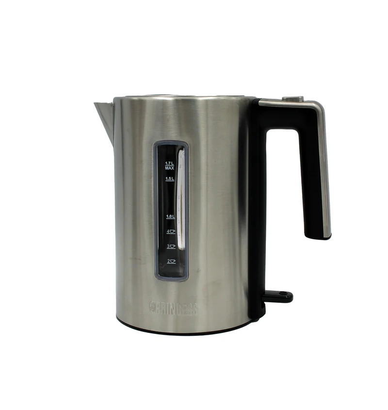 Princess 236046 Wasserkocher 1,7L Edelstahl/Schwarz