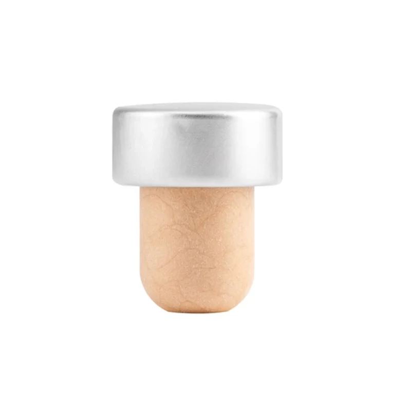 Synthetic cap for "Lumière" and "Nocturne" glass bottles - Silver head