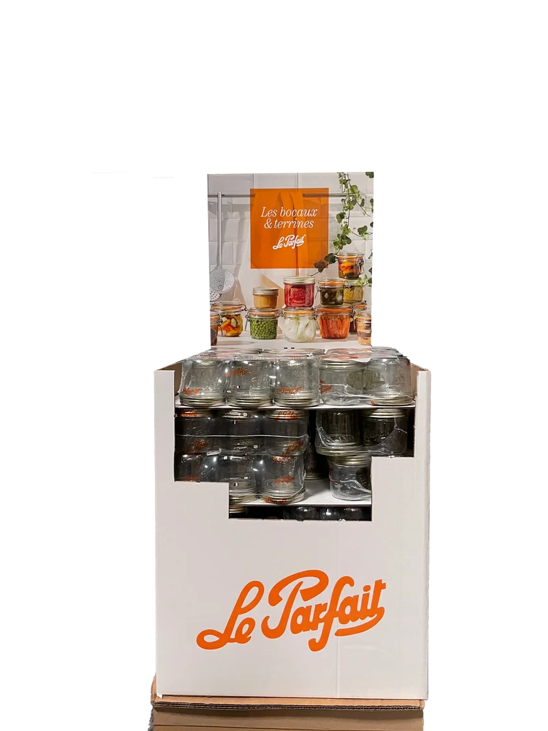 Le Parfait - Mini Box 42 batches of 6 Familia Wiss terrines 500g