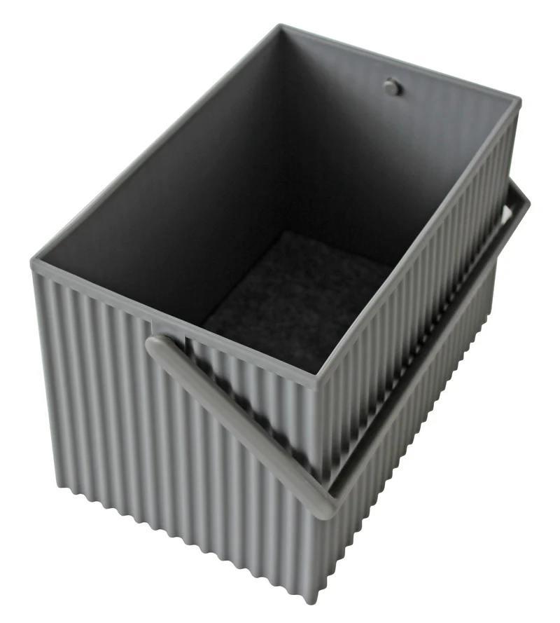 omnioffre M Box Hellgrau/ grau