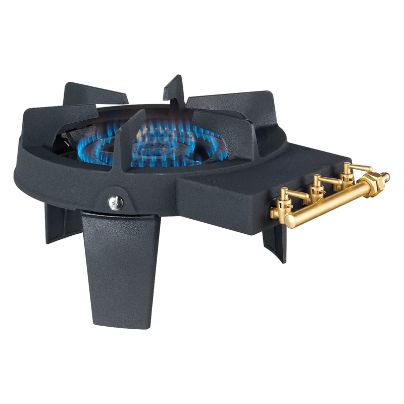 Le Parfait - 9000 W cast iron gas stove - three burners
