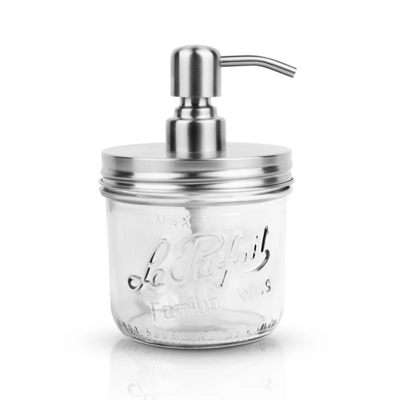 Glass soap distributor - rechargeable - Le Parfait