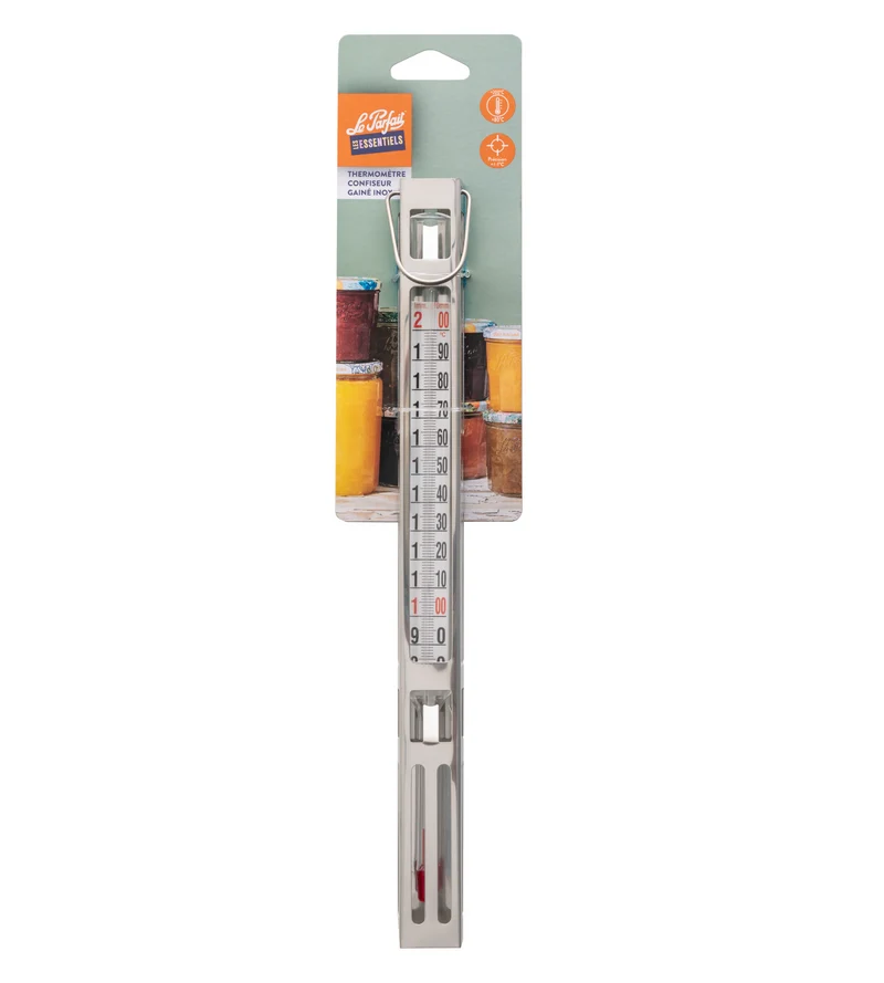 Stainless steel covered confectioner's thermometer Le Parfait®