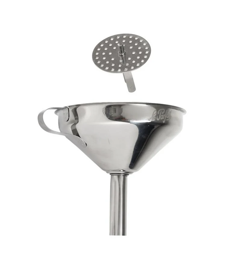 Stainless steel funnel with bottle filter - Le Parfait ~ Essentials