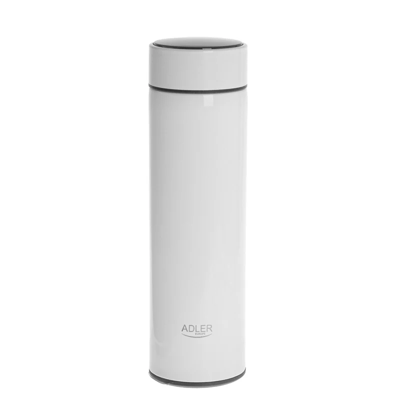 Adler AD 4506 white LED-Thermoskanne 473ml Weiß