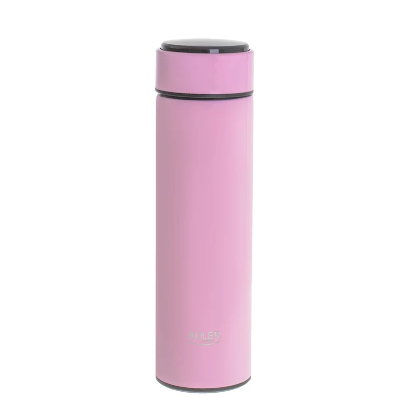 Adler AD 4506 pink LED-Thermoskanne 473ml Rosa