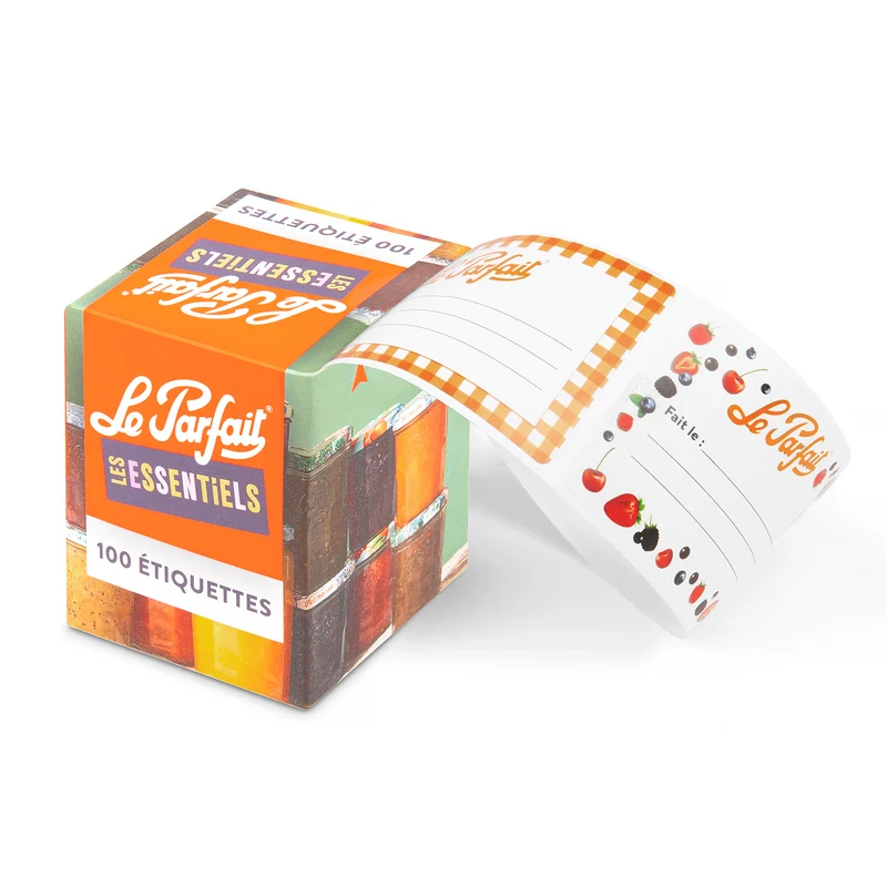Roll 100 adhesive labels - Le Parfait® ~ essentials