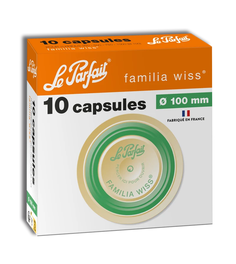 Box of 10 Capsules Le Parfait® Familia Wiss