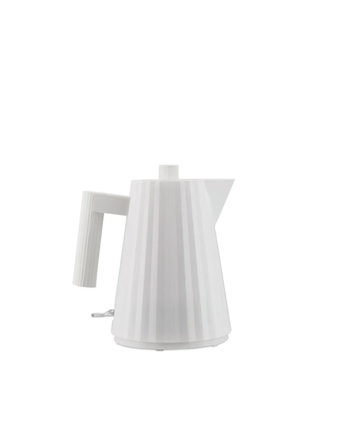 Wasserkessel Plissé weiß 1 Liter