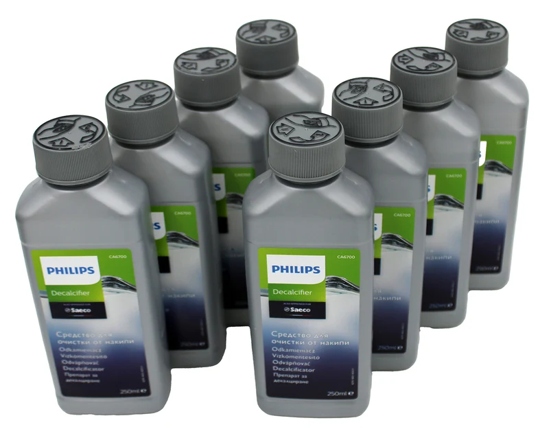 Philips CA6700/91 Flüssiger Entkalker für Espressomaschinen 250ml 8er Pack