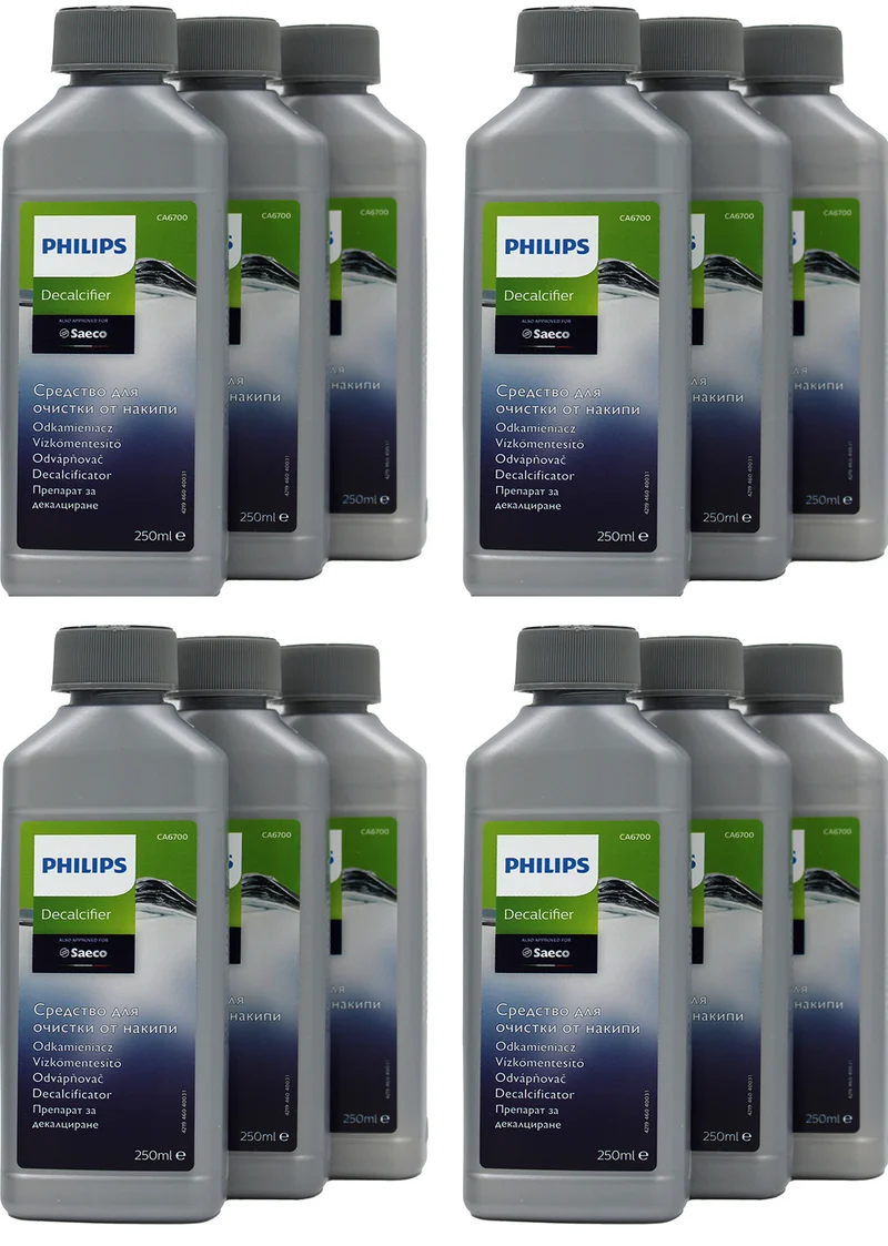 Philips CA6700/91 Flüssiger Entkalker für Espressomaschinen 250ml 12er Pack