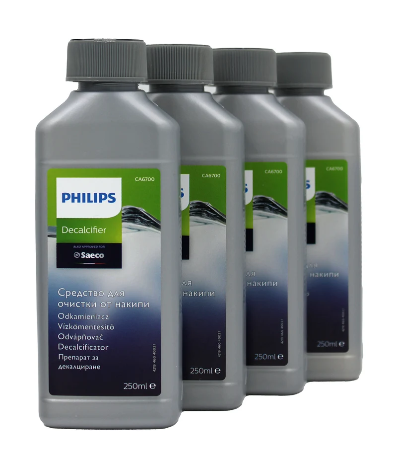 Philips CA6700/91 Flüssiger Entkalker für Espressomaschinen 250ml 4er Pack