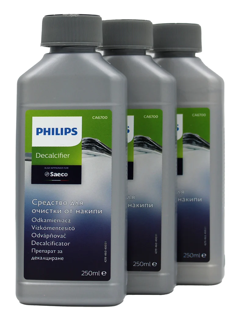 Philips CA6700/91 Flüssiger Entkalker für Espressomaschinen 250ml 3er Pack