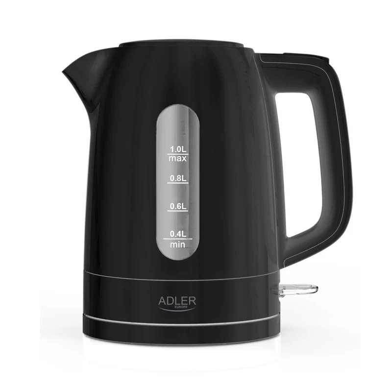 Adler AD 1380b Wasserkocher Kunstoff 1,0 l Schwarz