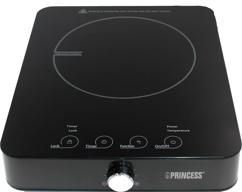 Princess 303010 Induktionskochplatte 60°C-240°C schwarz Timer 1800W