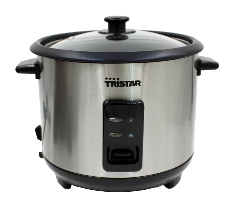 Tristar RK-6147 Reiskocher 1,5L Silber/Schwarz 500W
