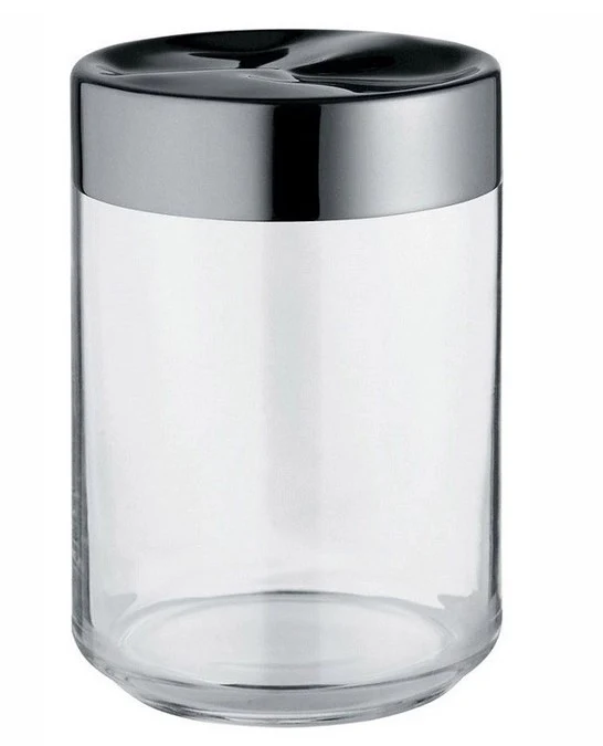 Dose Julietta 1 L Glas/Edelstahl