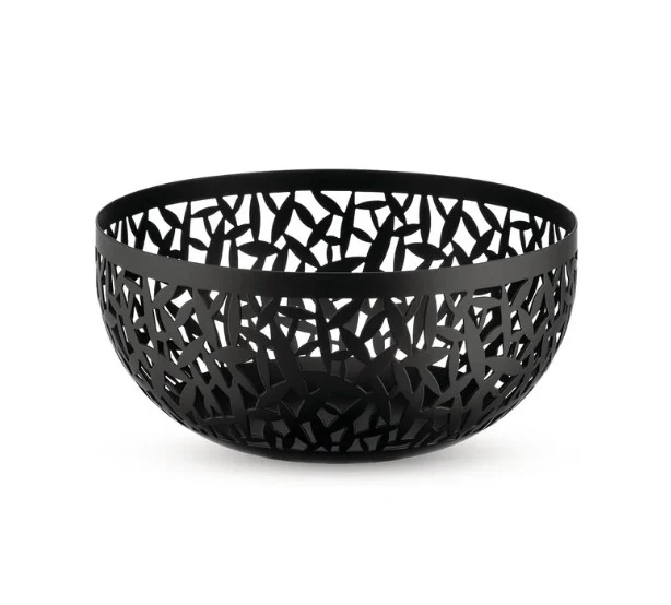 Obstschale Cactus 29 cm schwarz
