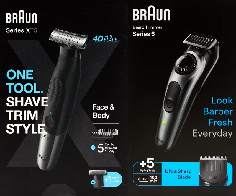 Braun BT5441 + Braun XT5 5110 Series XT5 wet&dry