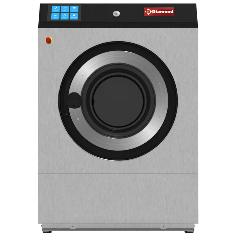 Gewerbe-Waschmaschine 23 kg mit Touch-Screen Steuerung, DRW23-TS/N