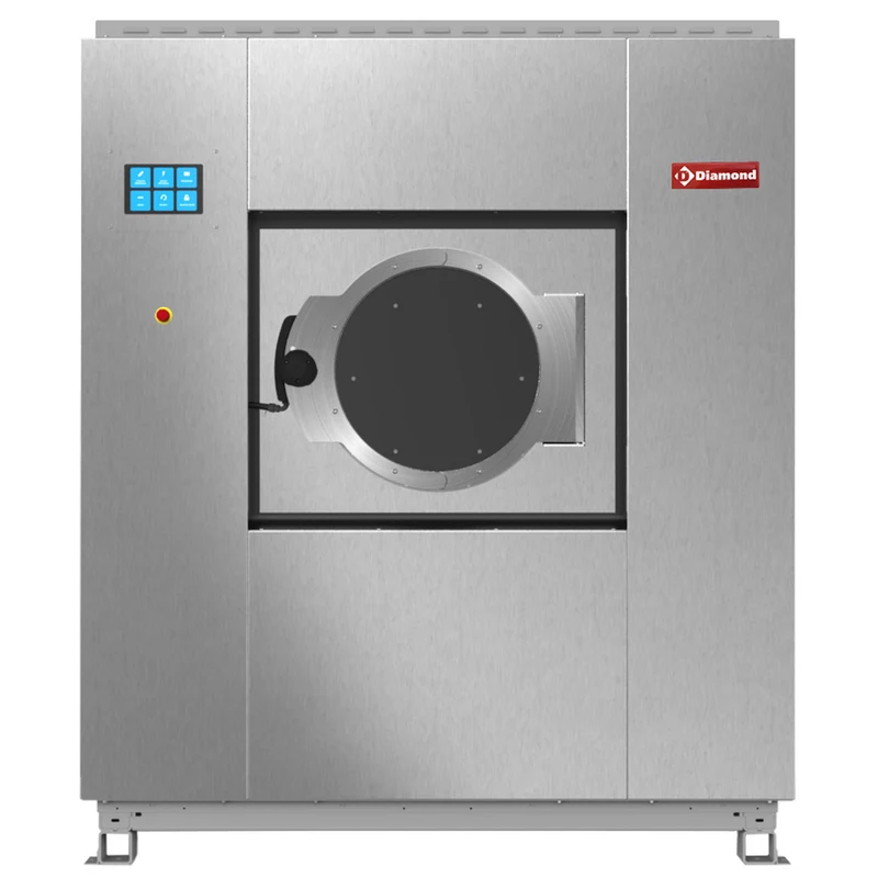 Gewerbe-Waschschleudermaschine 40 kg , Edelstahl , Freistehend, DLW40-TS/N
