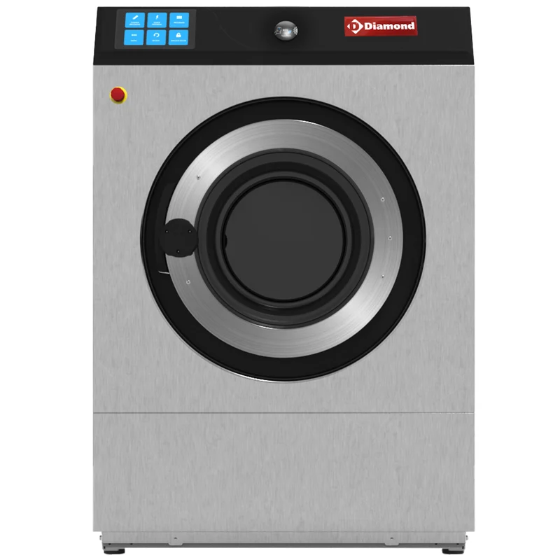 Professionelle Waschschleudermaschine 18 kg , freistehend , Touch-Steuerung, DLW18-TS/N