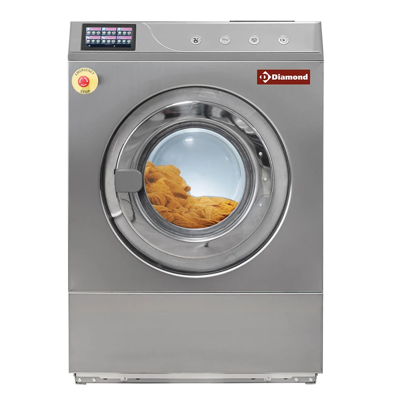 Gewerbe-Waschschleudermaschine 18 kg , Hochtourig & Freistehend, DLW18-TS/D