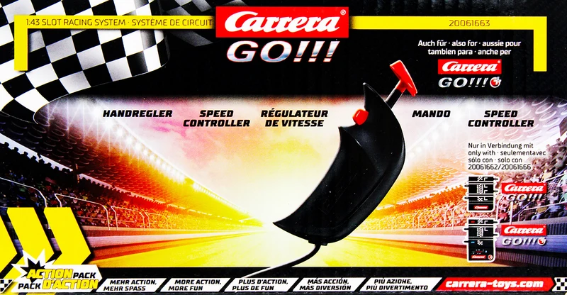 Carrera 20061663 - GO!!! / GO!!! PLUS Handregler (ab 2017)