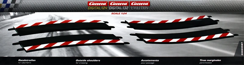 Carrera 20020597 - DIGITAL 124 /132/ EVOLUTION Randstreifen für Überfahrt
