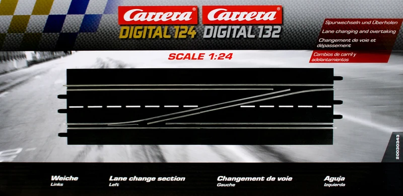 Carrera 20030343 - DIGITAL 124/132 Weiche links