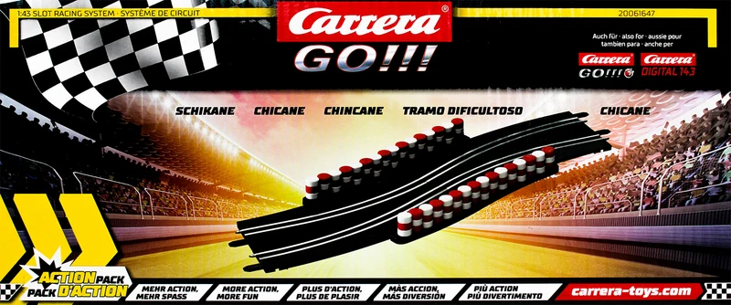 Carrera 20061647 - GO!!!/DIGITAL 143 Schikane