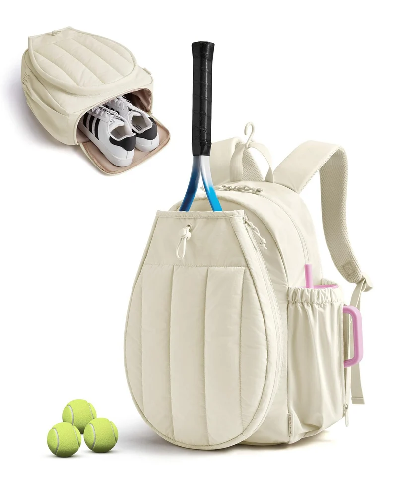 Tennis-Schläger und Schuh-Rucksack Karnz